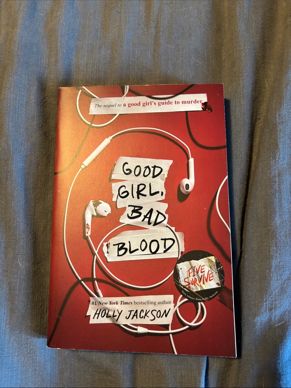 Good Girl, Bad Blood by Holly Jackson - Red Paperback